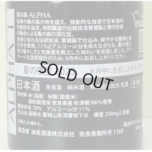 画像3: 風の森 ALPHA１ 夏の夜空 生酒 500ml