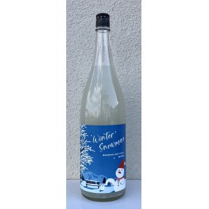 画像2: まんさくの花 Winter Snowman 純米吟醸 にごり 1.8L