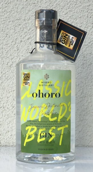 画像1: ohoro GIN Standard（オホロ ジン スタンダード）受賞記念ラベル 47% 720ml (1)