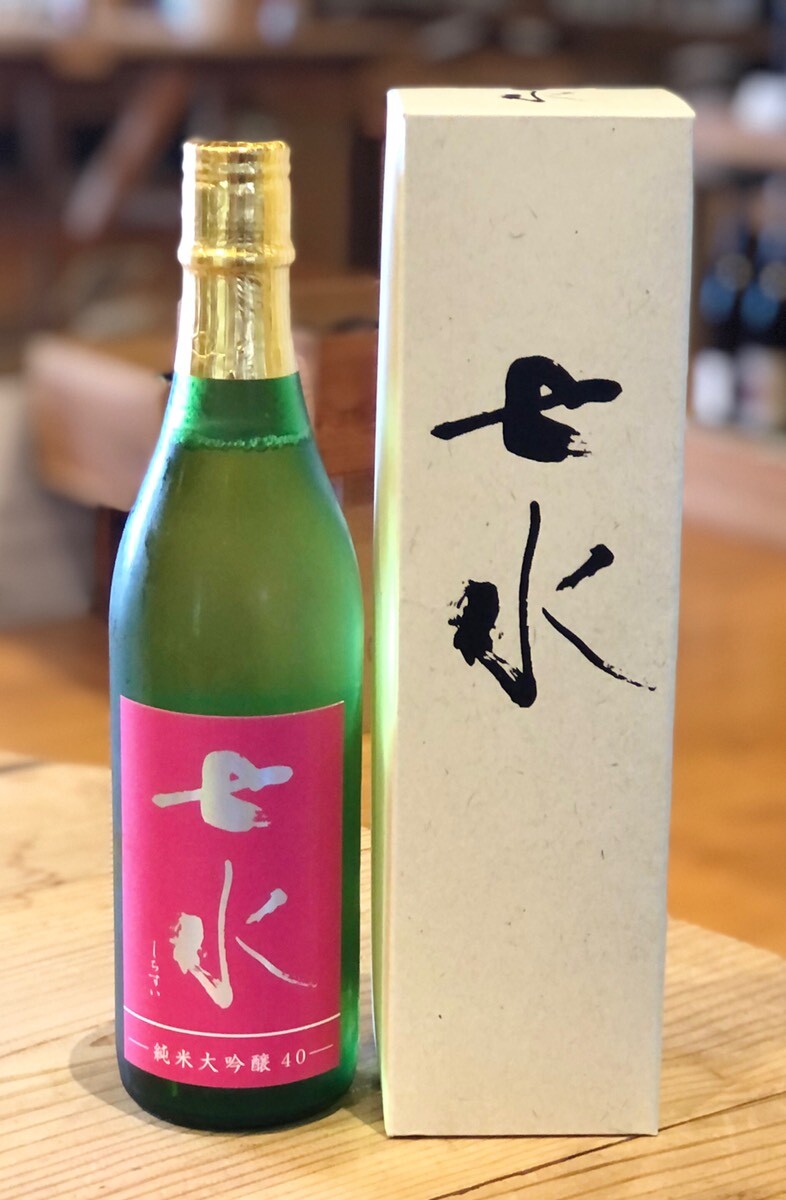 七水 純米大吟醸40 山田錦 720ml